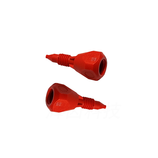 1/16 male to M6 female connector-Outer hexagon